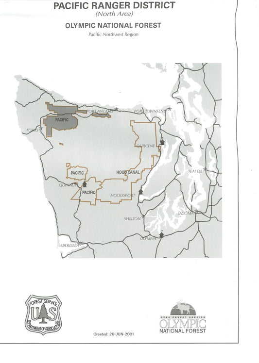 OLYMPIC NF, PACIFIC RD NORTH, WA