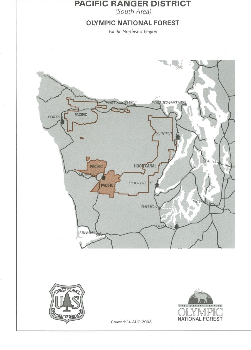 OLYMPIC NF, PACIFIC RD SOUTH, WA