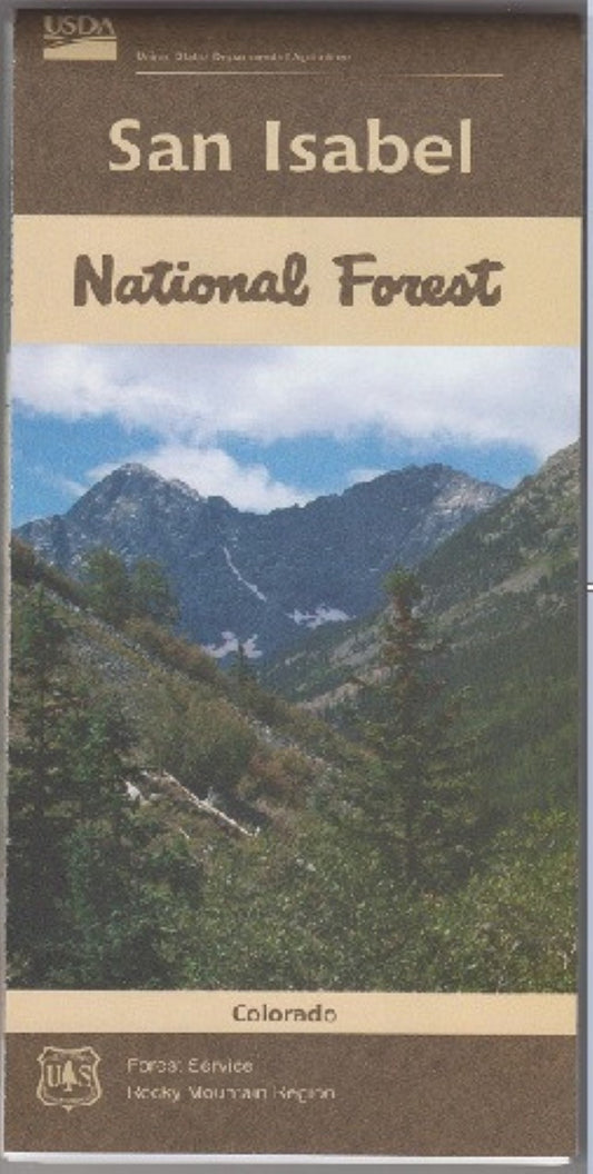 San Isabel National Forest Map