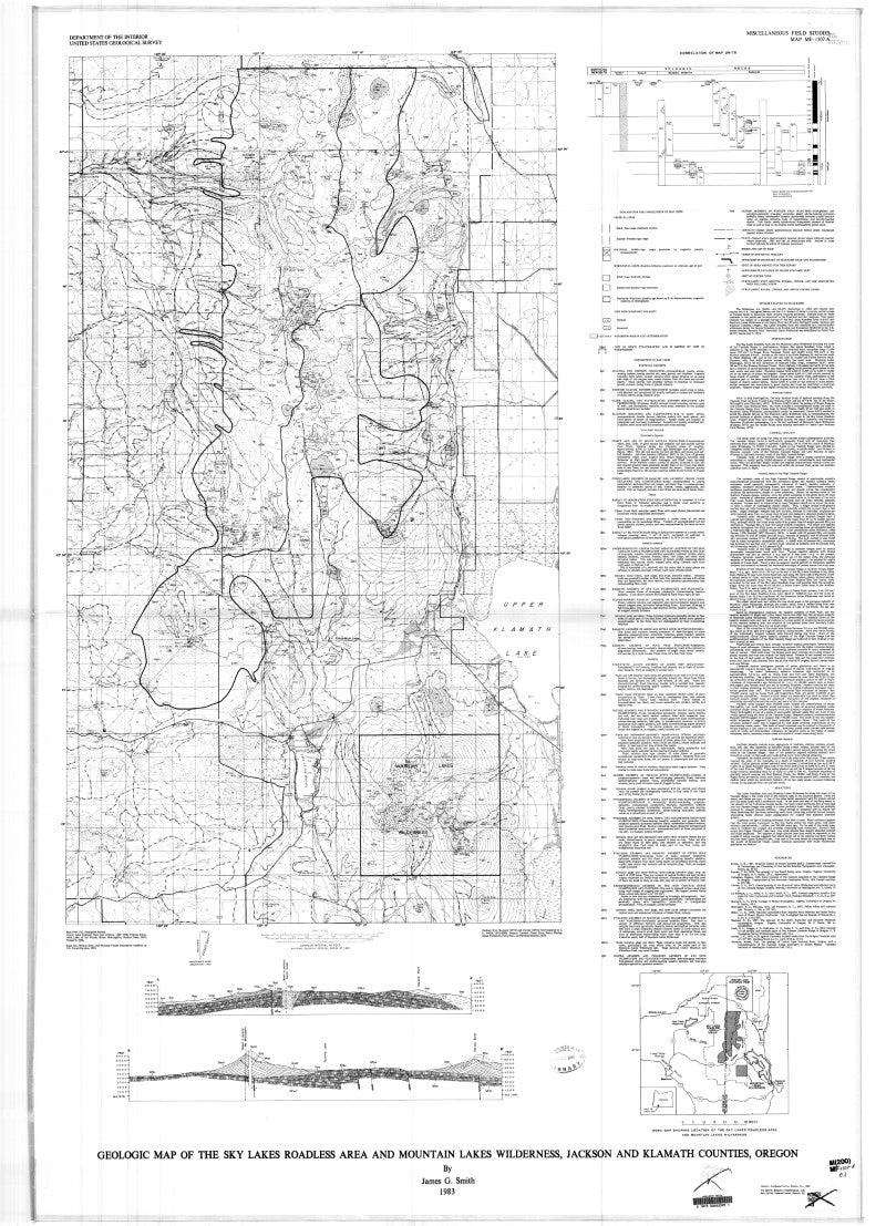 Sky Lakes Wilderness – Longitude Maps