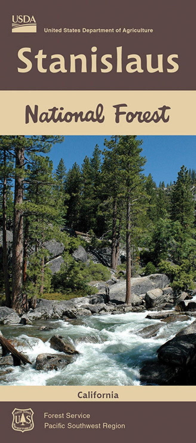Stanislaus National Forest map