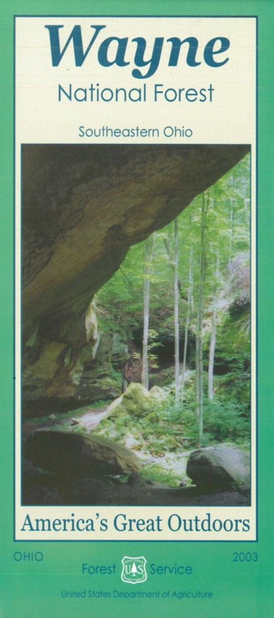 Wayne National Forest Map