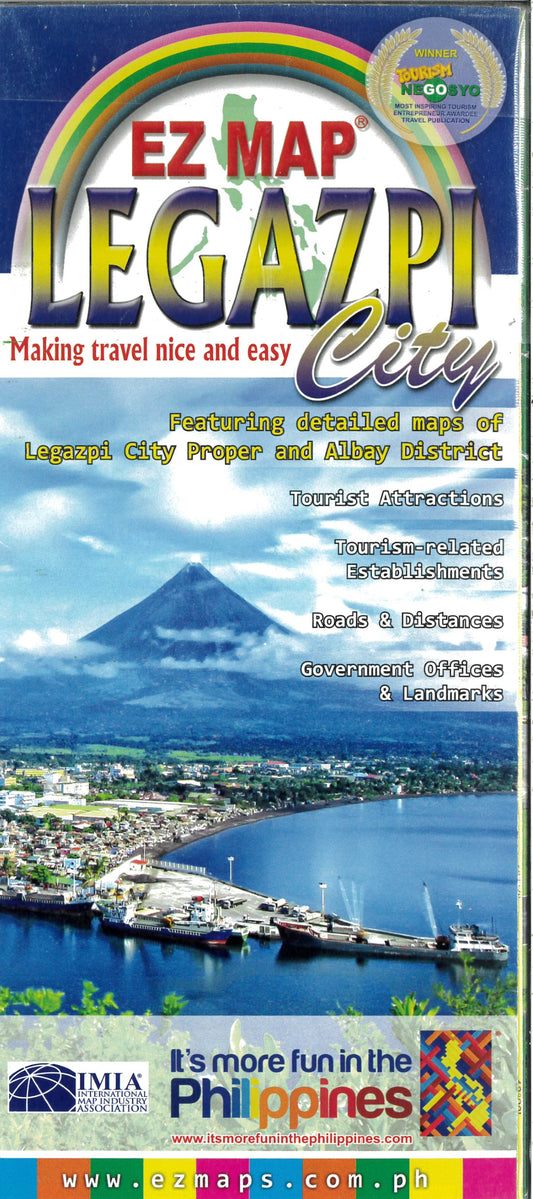 Legazpi City Tourist Map