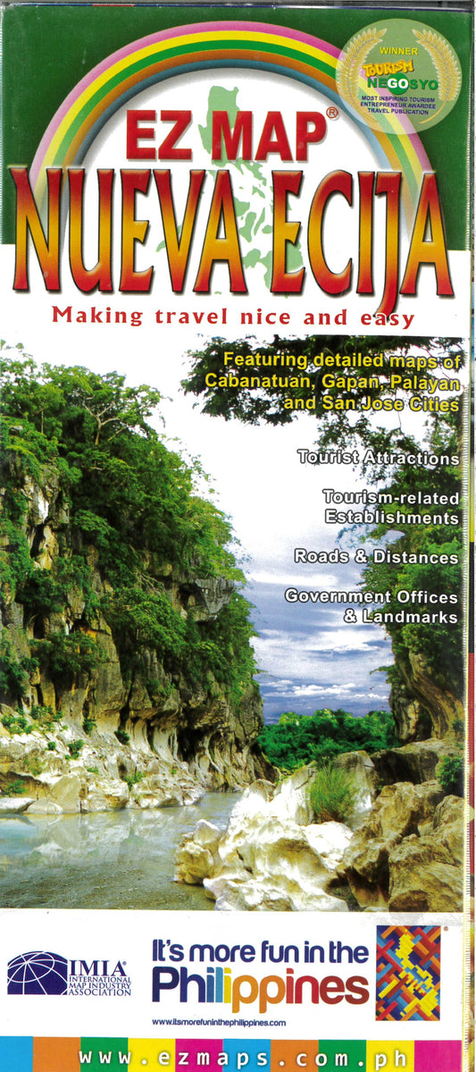 Nueva Ecija Tourist Map