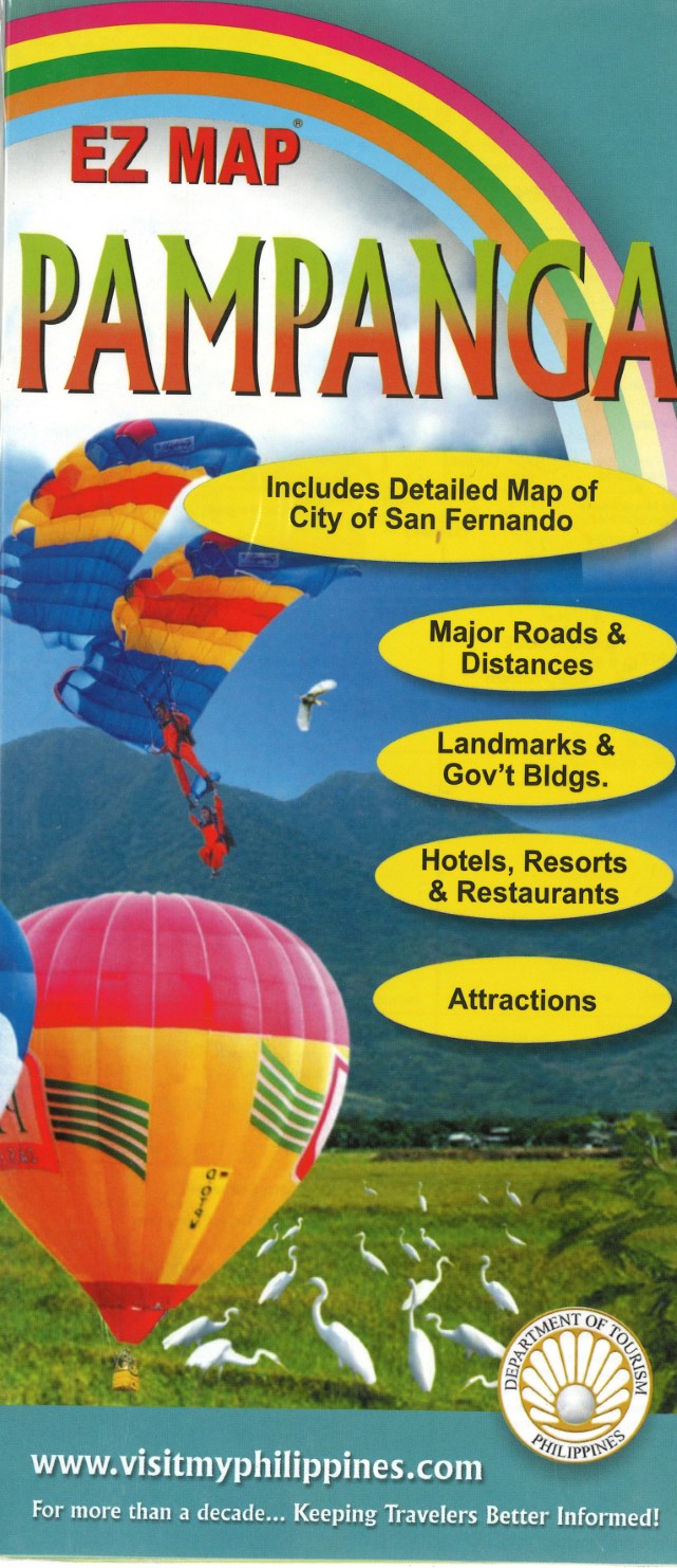 Pampanga Tourist Map