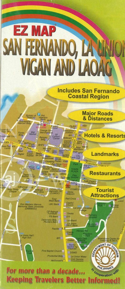 San Fernando & La Union road map
