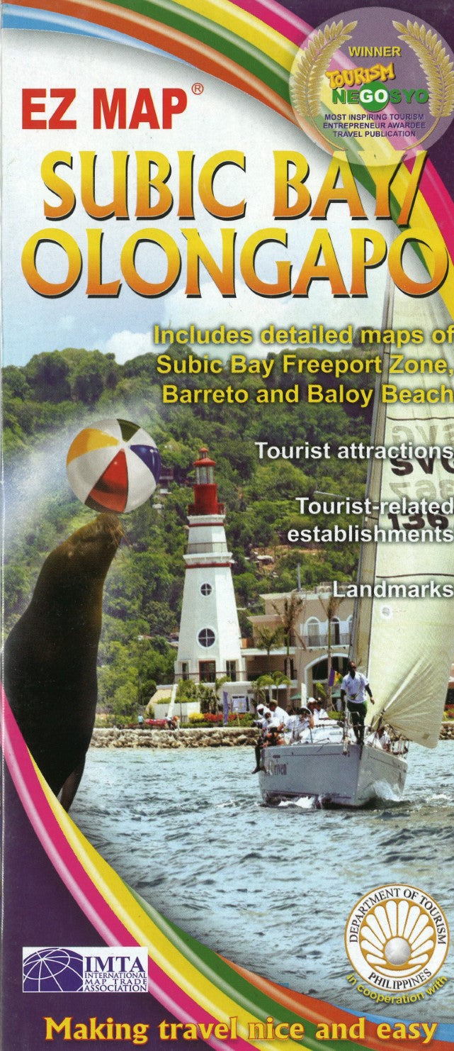 Subic Bay road map – Longitude Maps