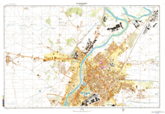 Valladolid 1 (Spain) - Soviet Military City Plans