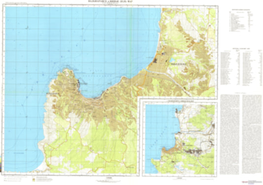 Valparaiso, Vina Del Mar (Chile) - Soviet Military City Plans