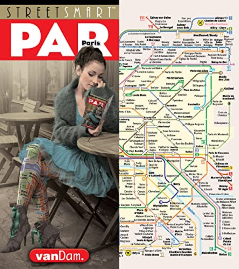 Paris StreetSmart® Map