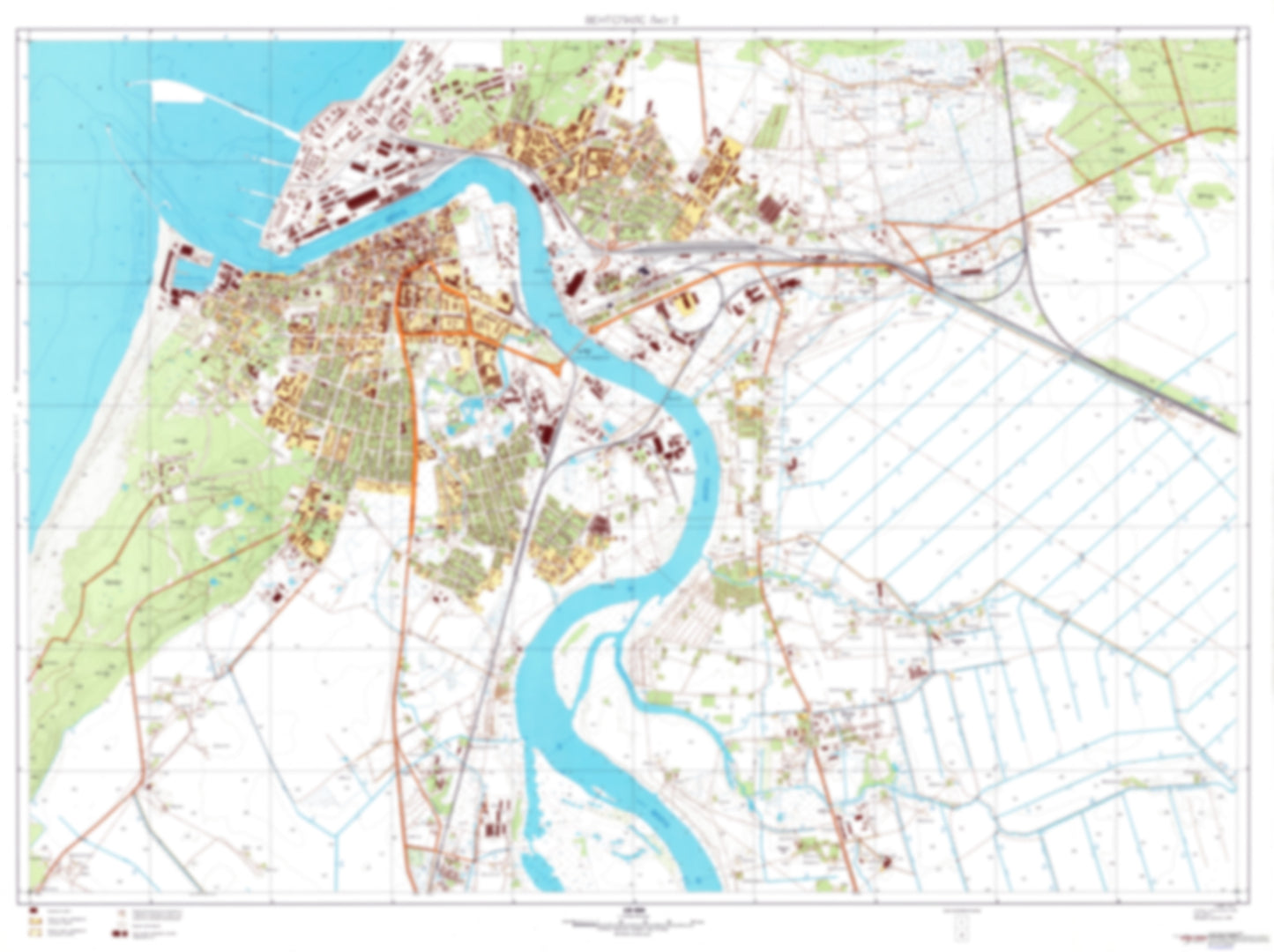 Ventspils 2 (Latvia) - Soviet Military City Plans