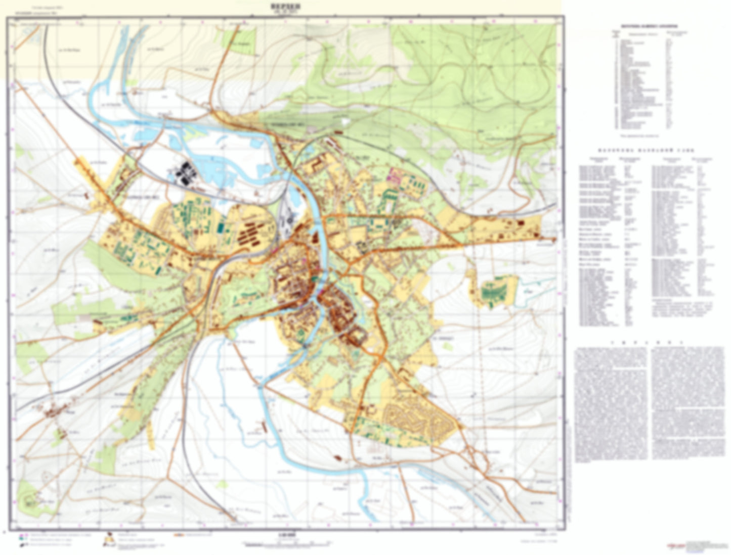 Verdun (France) - Soviet Military City Plans
