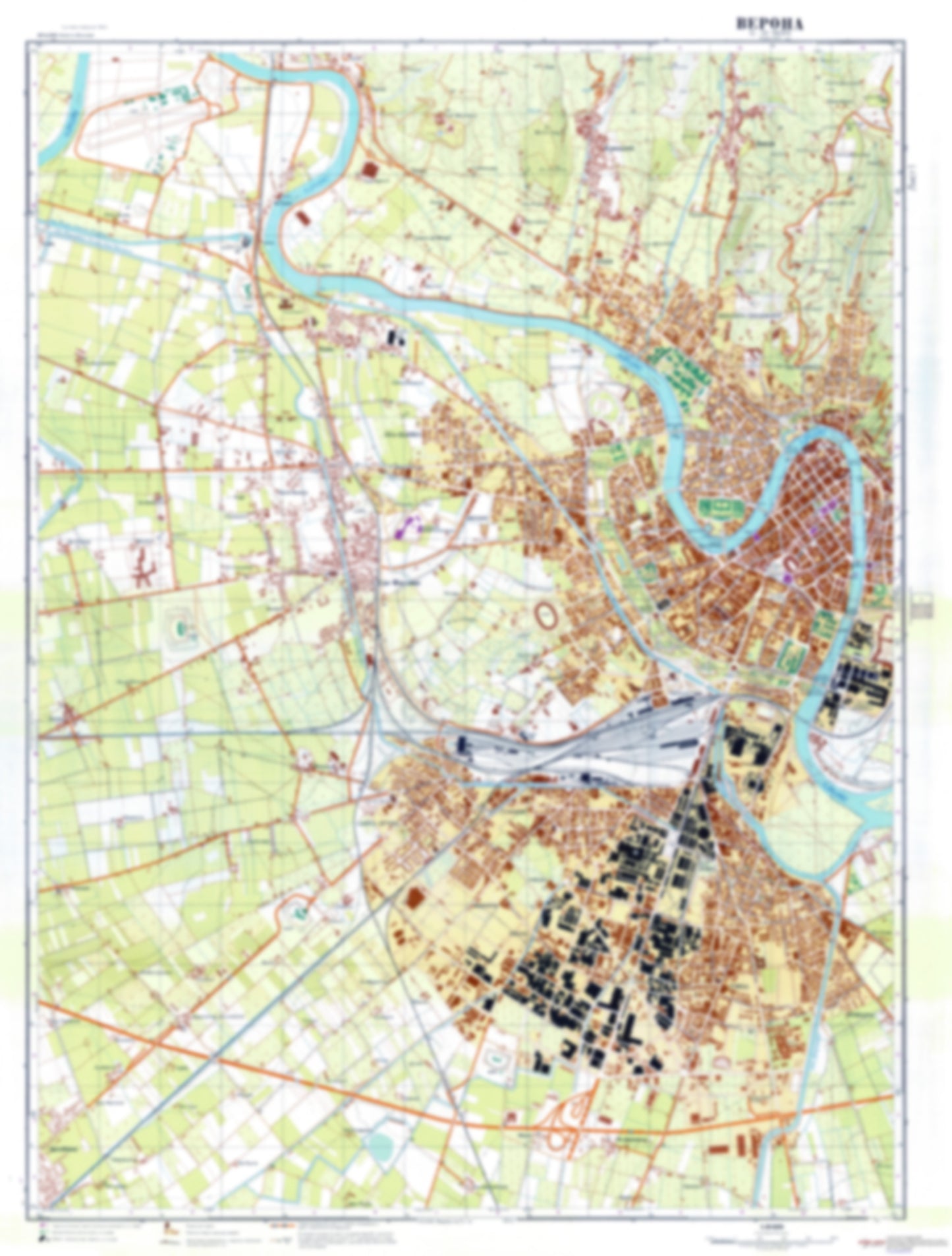 Verona 1 (Italy) - Soviet Military City Plans