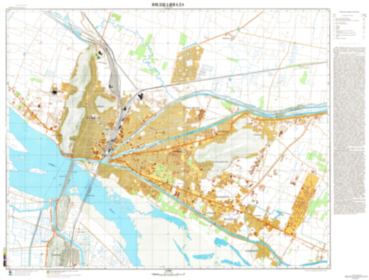 Vijayawada (India) - Soviet Military City Plans