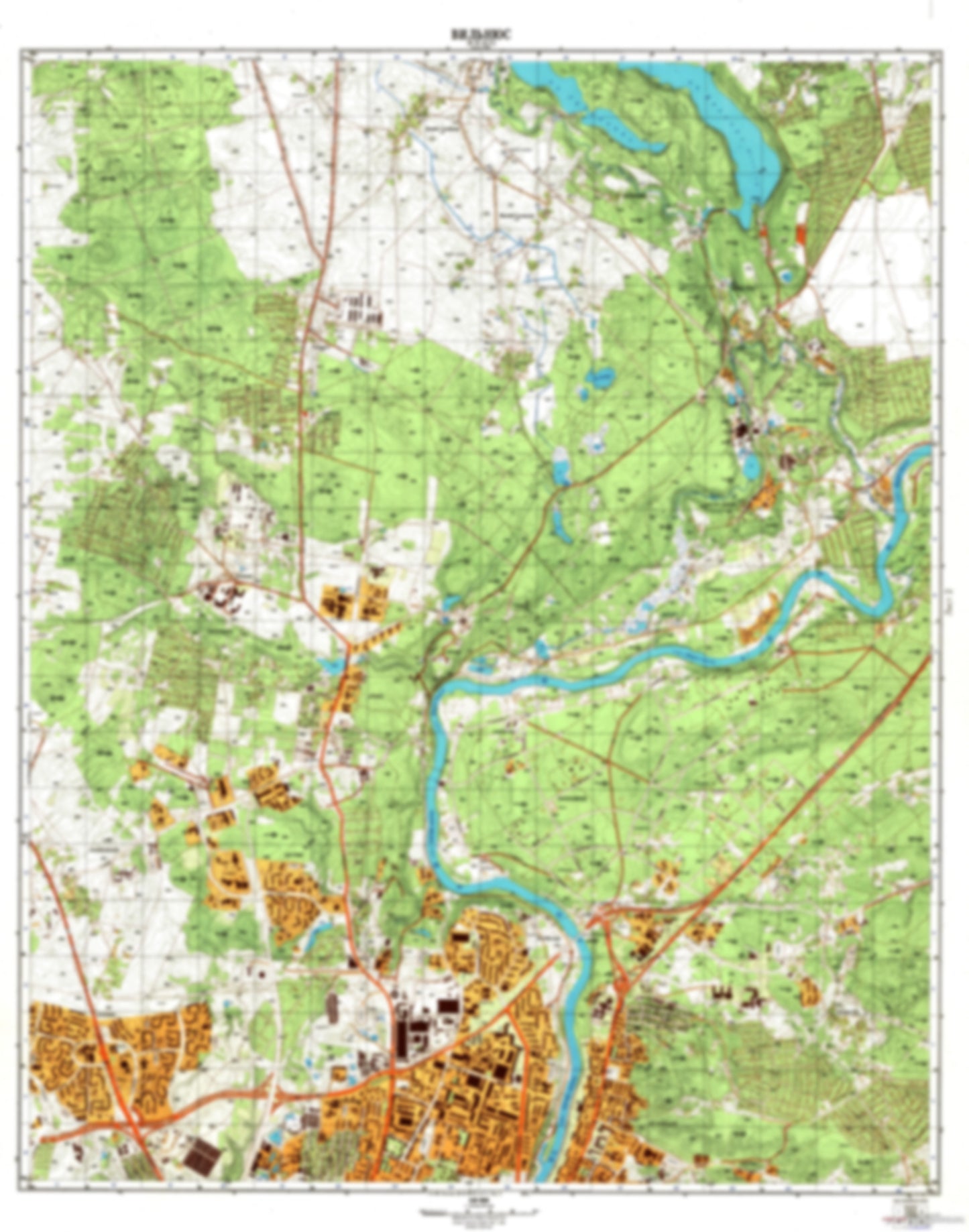 Vilnius 2 (Lithuania) - Soviet Military City Plans