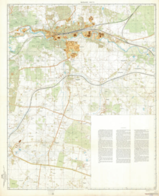 Vilnius 6 (Lithuania) - Soviet Military City Plans