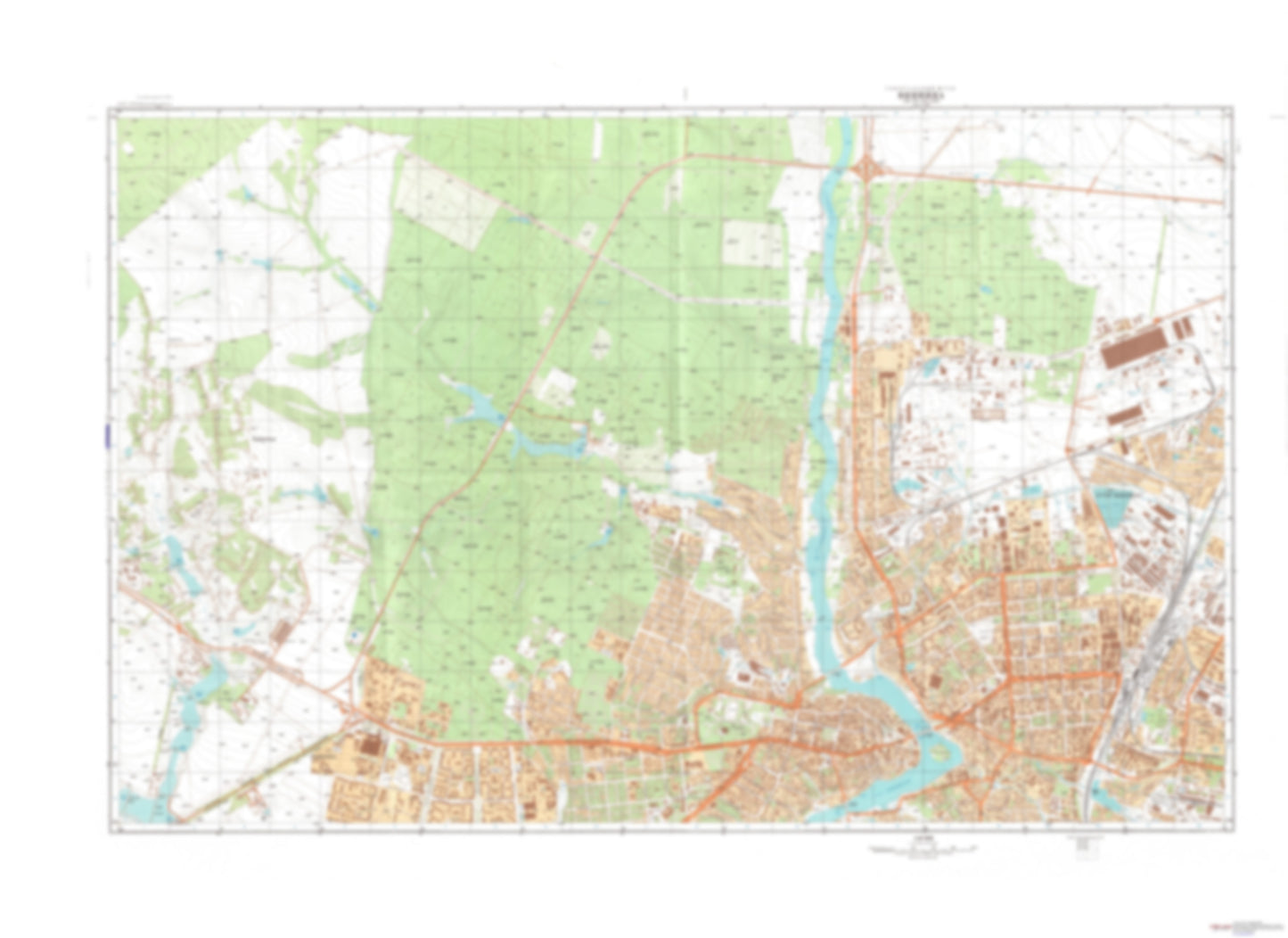 Vinnitsa 1 (Ukraine) - Soviet Military City Plans