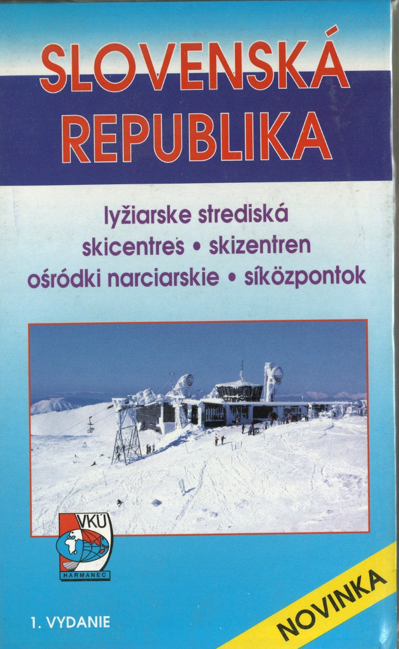 Slovakia Ski Centres Map