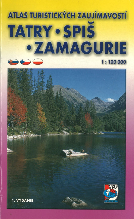 Tatry, Spis, Zamagurie Tourist Atlas