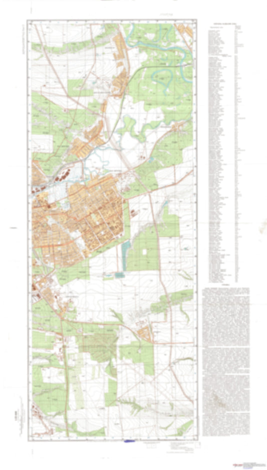 Voroshilovgrad 2 (Ukraine) - Soviet Military City Plans
