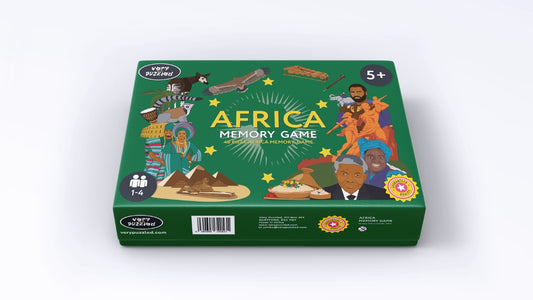 Ghana Memory Game - 5+