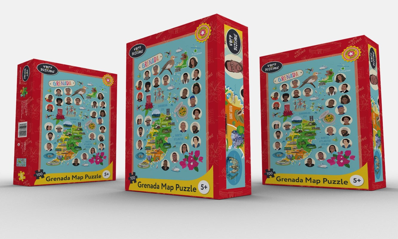 Grenada Map Jigsaw Puzzle - 5+