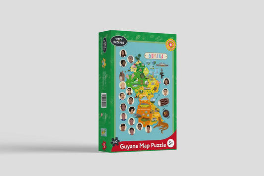 Guyana Map Jigsaw Puzzle - 5+