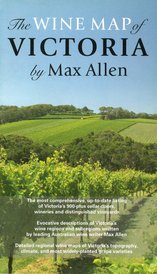 The Wine Map of Victoria by Max Allen