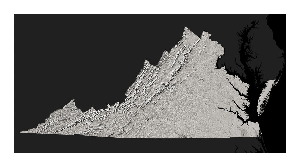 Virginia Archival Print