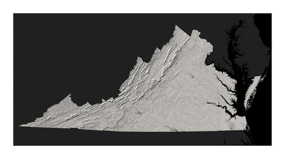 Virginia Archival Print