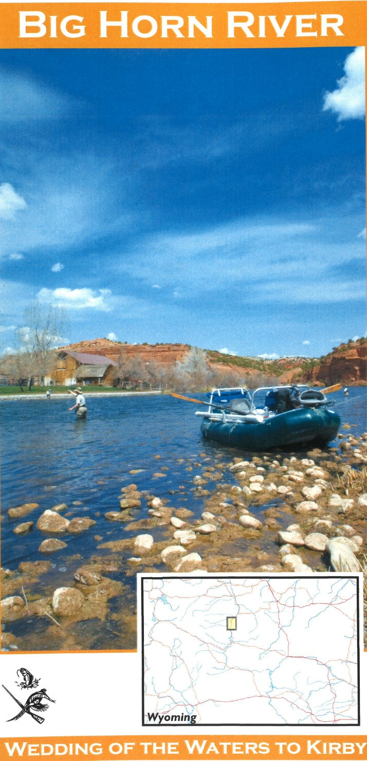 Big Horn River Fishing Map (WY)