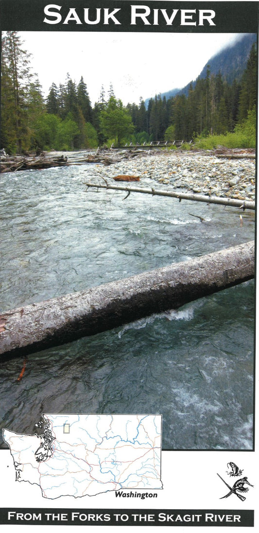 Sauk River Fishing Map