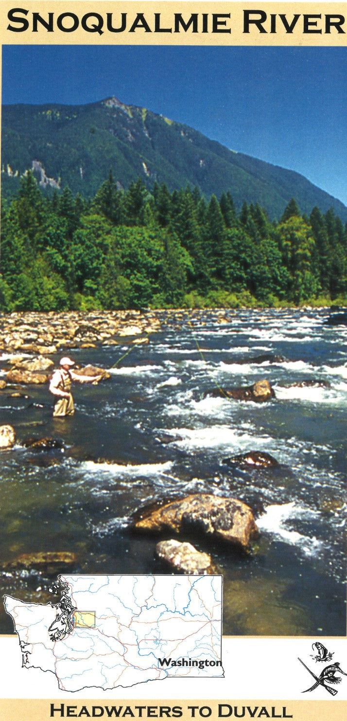 Snoqualmie River Fishing Map