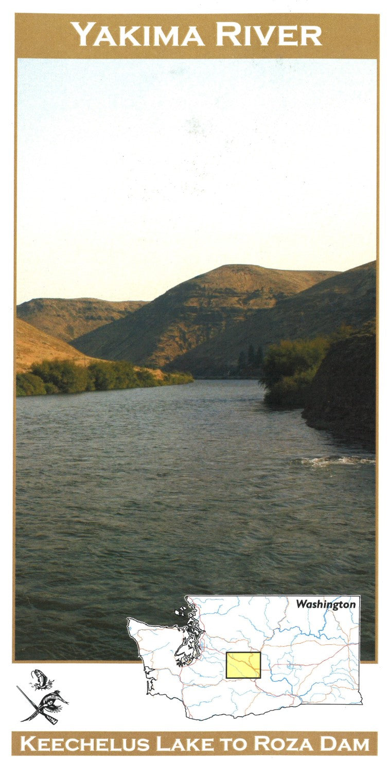 Yakima River Fishing Map