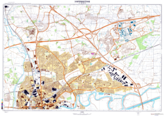 Warrington 1 (UK) - Soviet Military City Plans