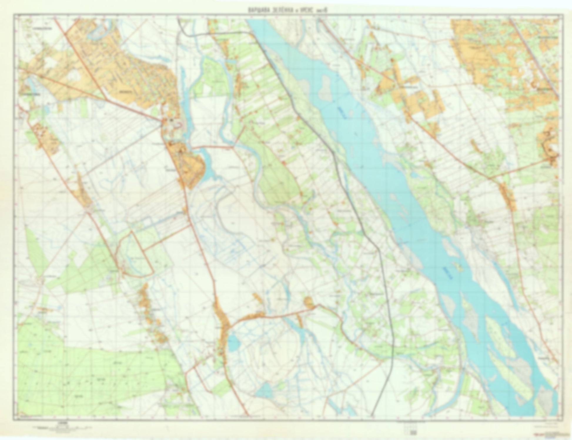 Warsaw, Zielonka and Ursus 6 (Poland) - Soviet Military City Plans