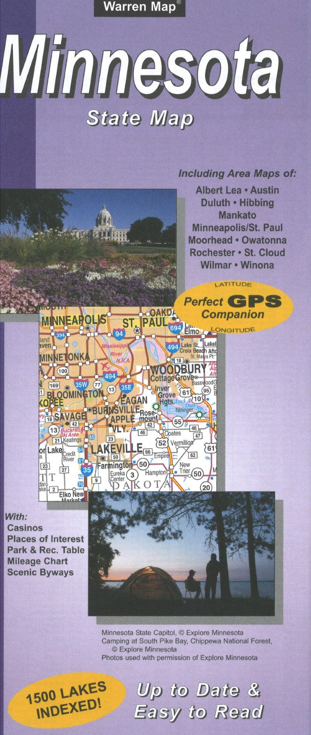 Minnesota State Map
