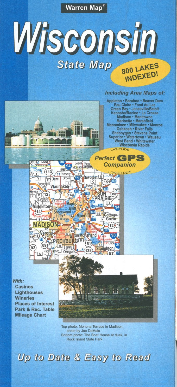 Wisconsin State Map
