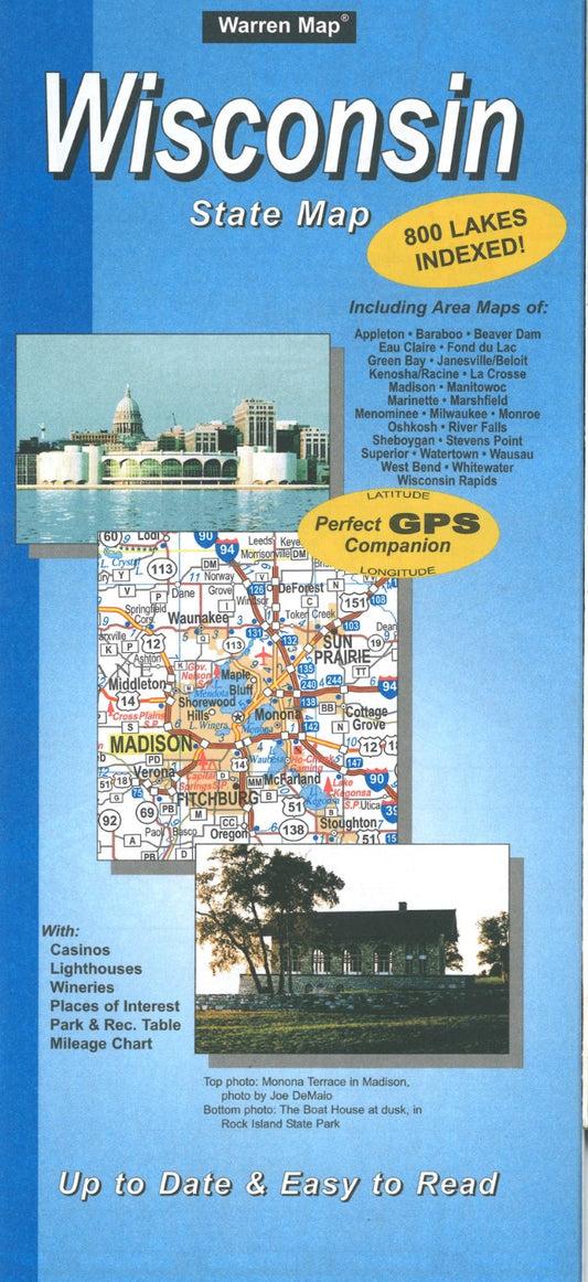 Wisconsin State Map