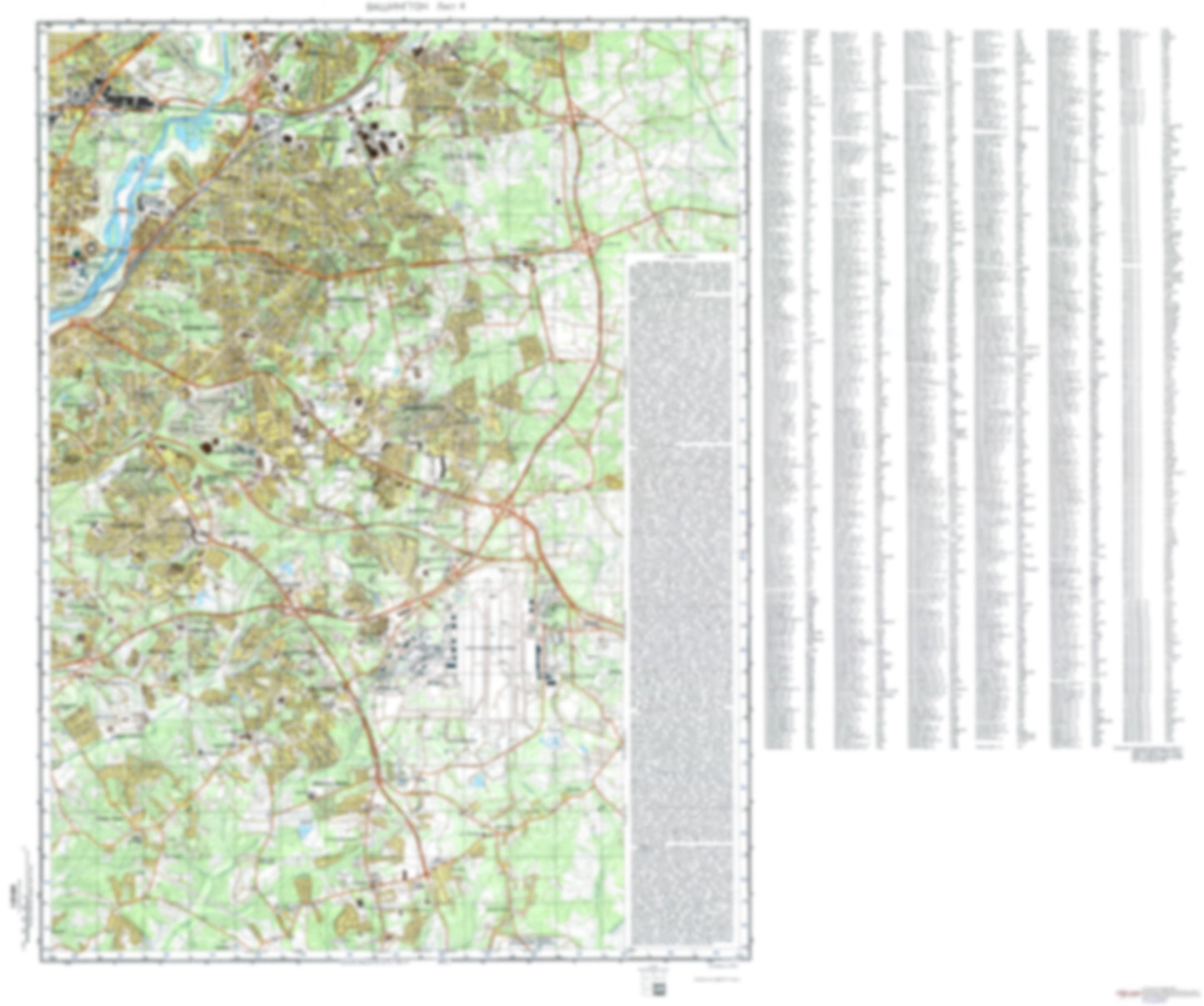 Washington DC 4 (USA) - Soviet Military City Plans