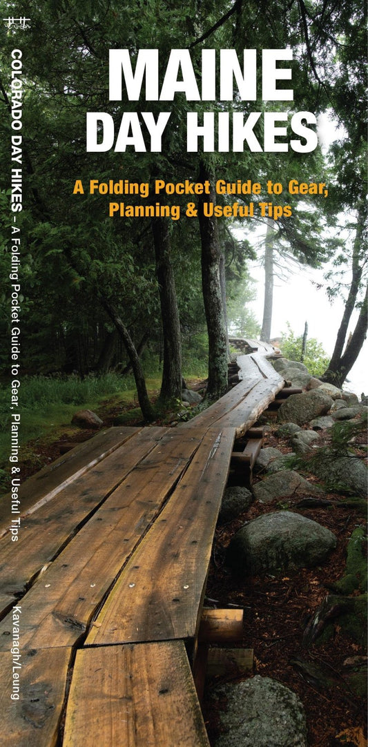 Maine Day Hikes: A Folding Guide