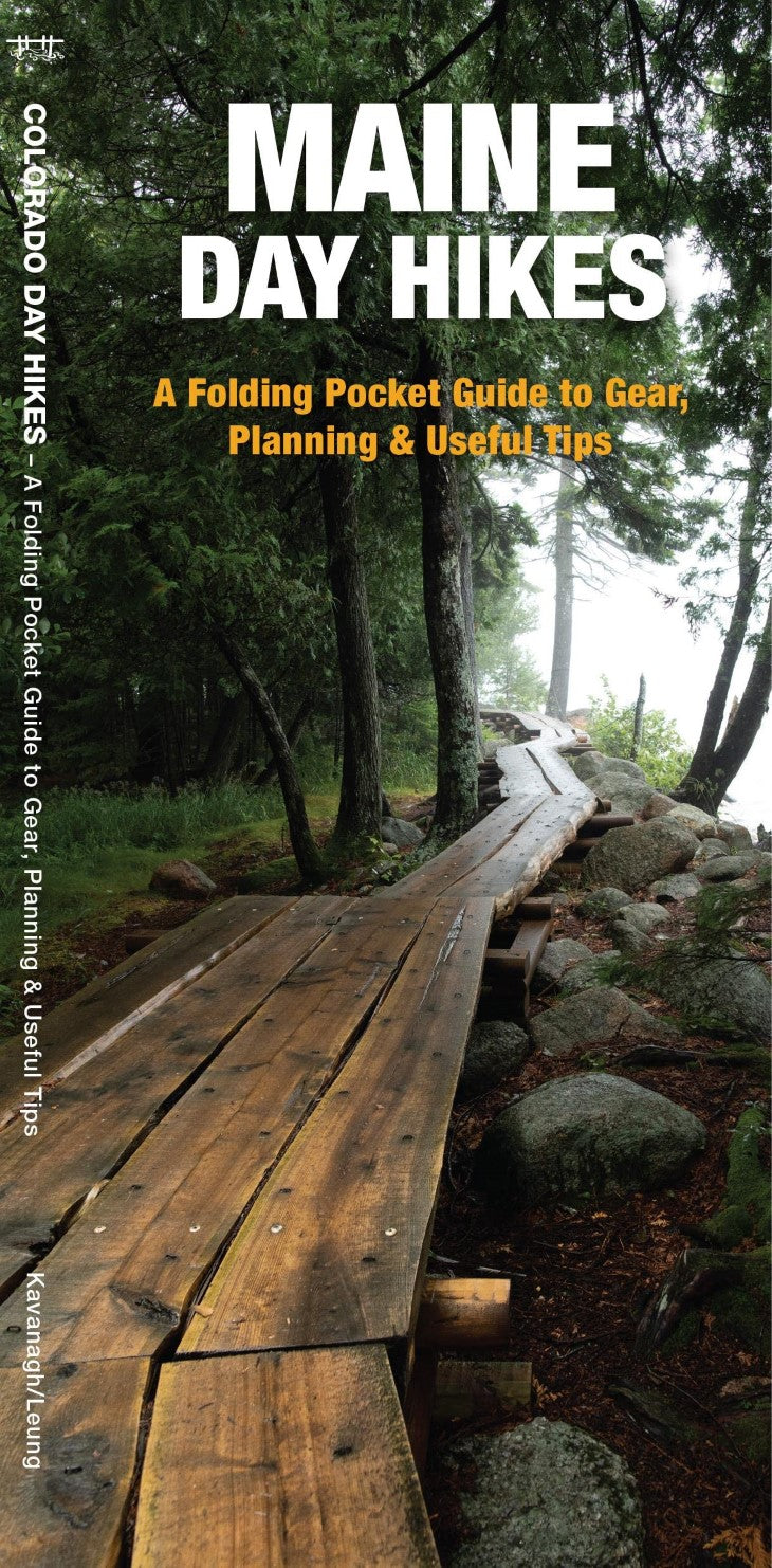 Maine Day Hikes: A Folding Guide