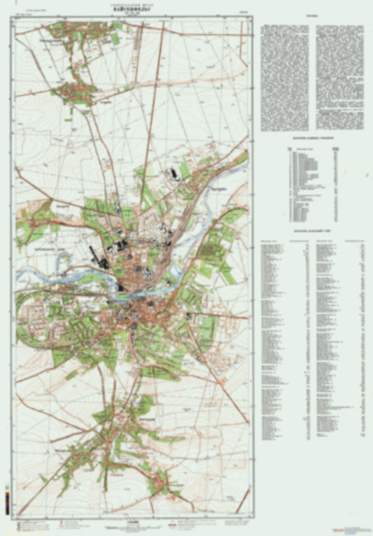 Weissenfels (Germany) - Soviet Military City Plans
