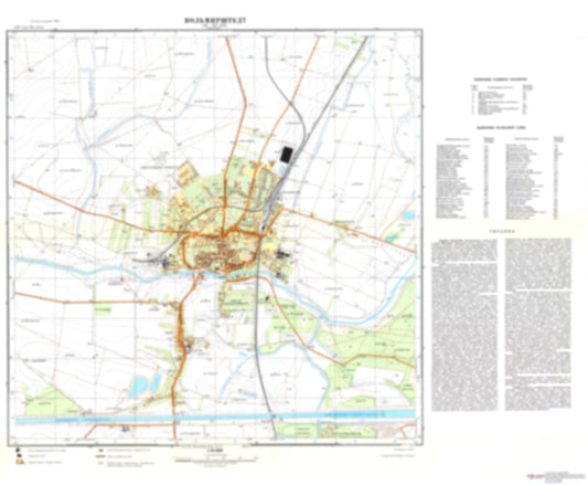 Wolmirstedt (Germany) - Soviet Military City Plans