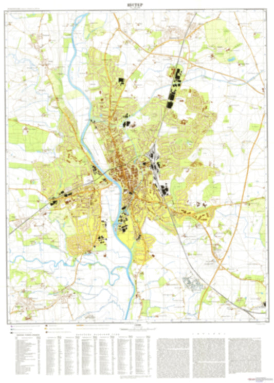 Worcester (UK) - Soviet Military City Plans