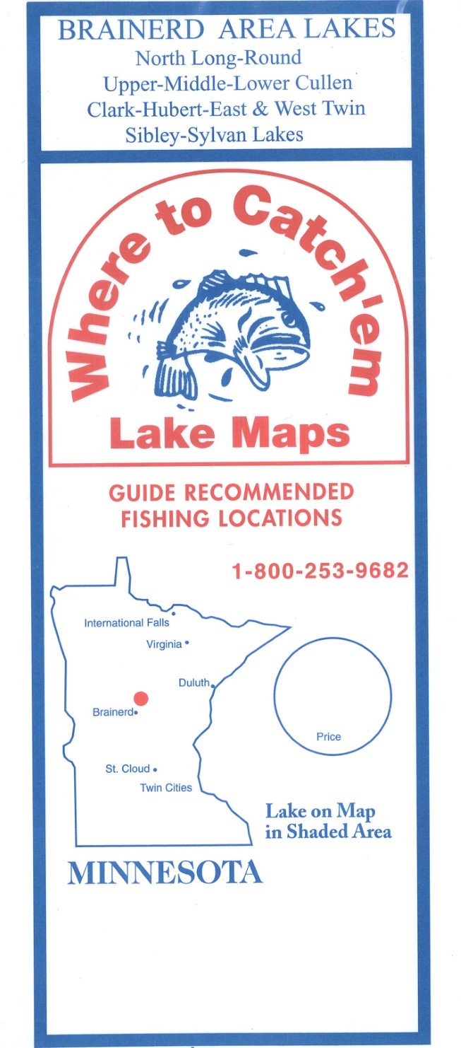NORTH LONG LAKE Fishing Map