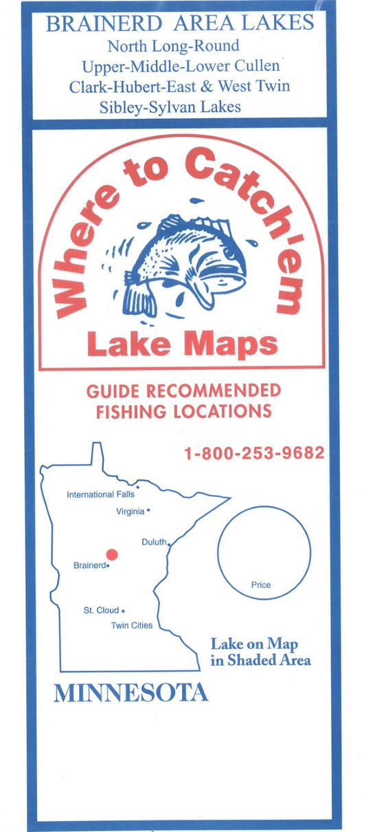 NORTH LONG LAKE Fishing Map