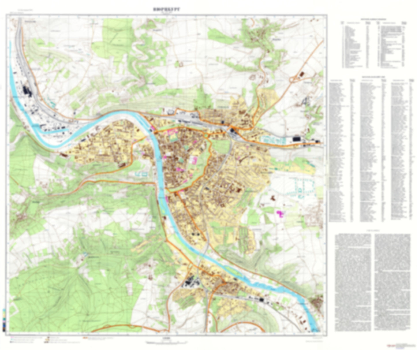 Wurzburg (Germany) - Soviet Military City Plans