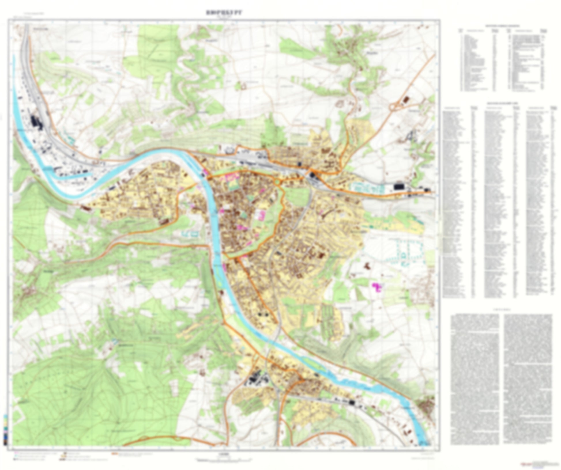 Wurzburg (Germany) - Soviet Military City Plans
