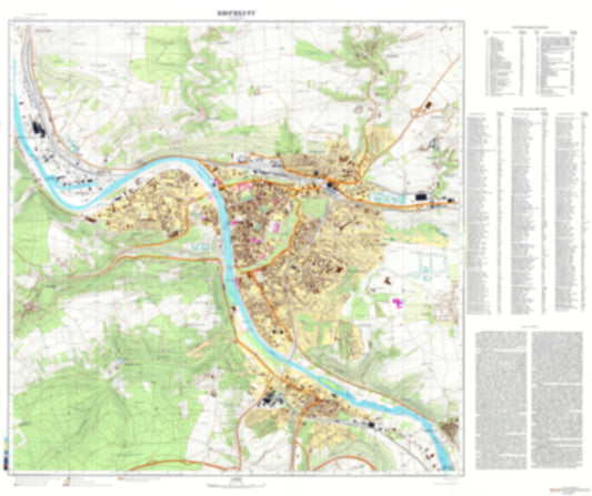 Wurzburg (Germany) - Soviet Military City Plans